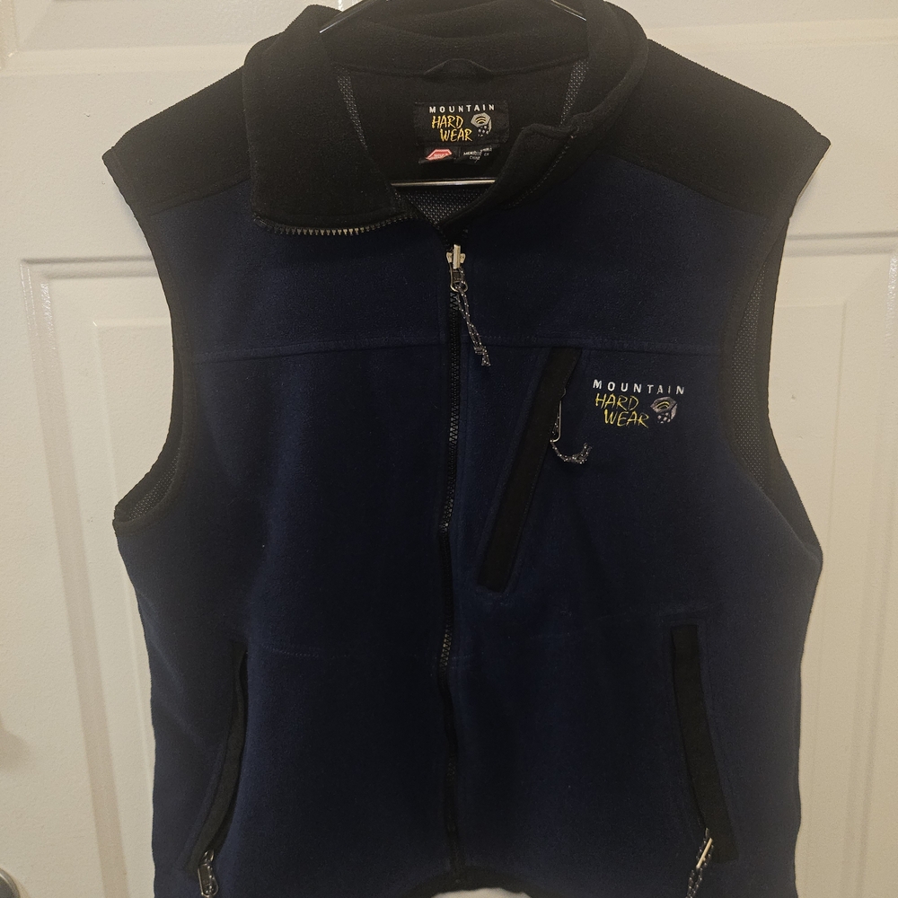 Mountain Hardwear Navy Fleece Vest